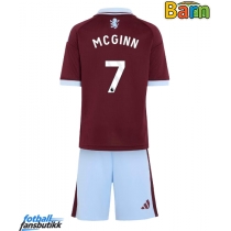 Aston Villa John McGinn #7 Hjemmedraktsett Barn 2026-27 Kortermet (+ Korte bukser)